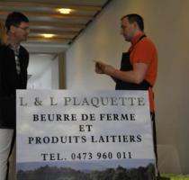 Lionel Plaquette, fabricant de beurre